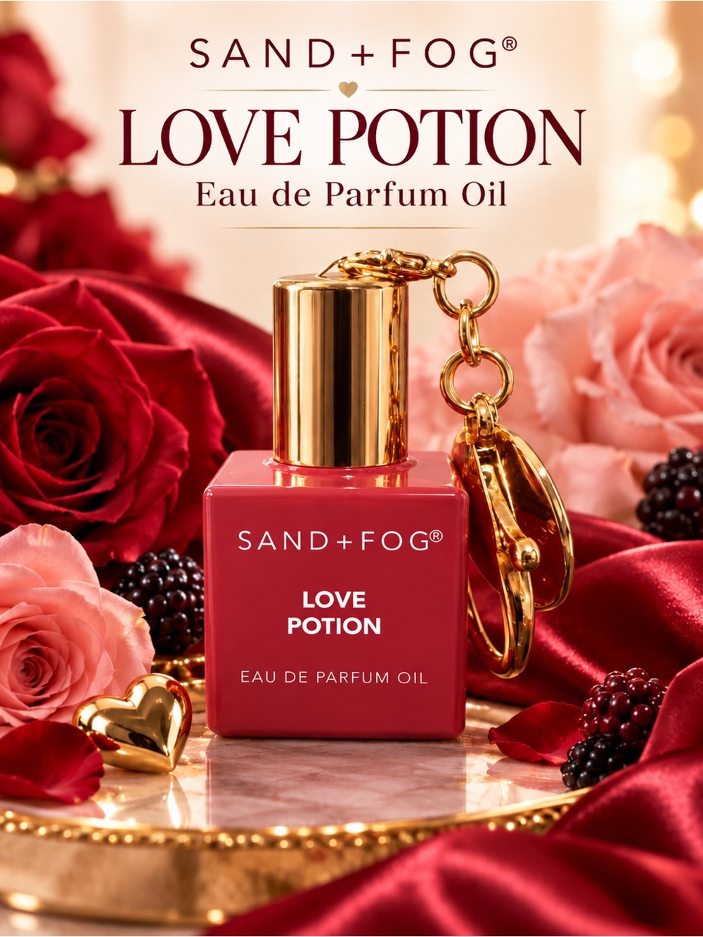 SAND+FOG Love Potion Eau de Parfum Oil - Red